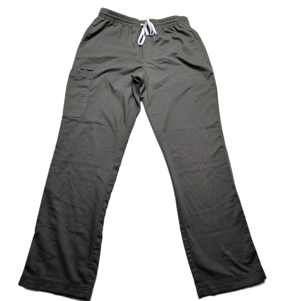Grey's Anatomy by Barco Scrub Pants Womens‎ Medium Gray Elastic Waist Drawstring